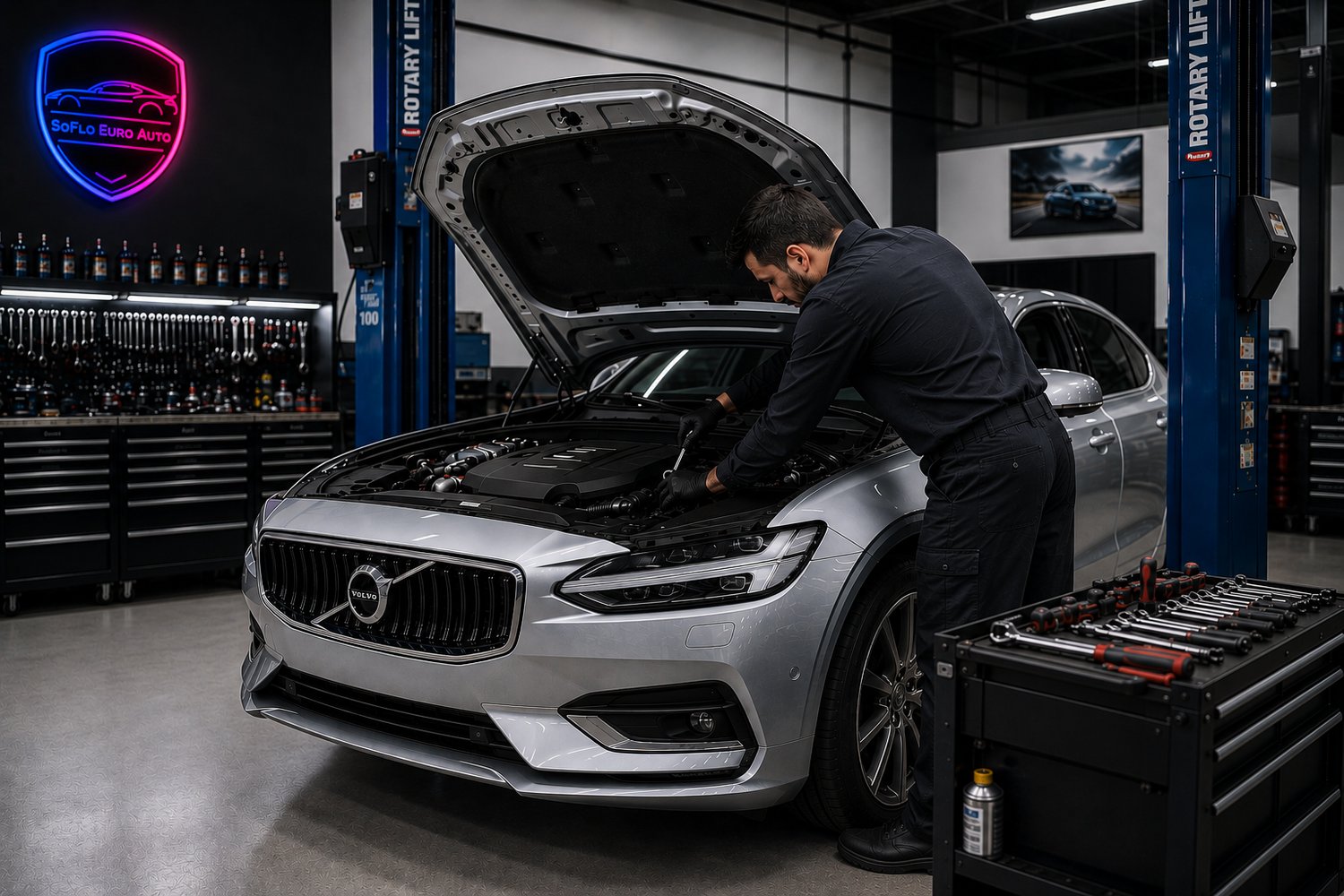 Volvo repair at SoFlo Euro Auto in Coral Springs, FL